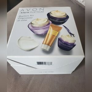 Avon Anew Platinum Regimen Set 4 Piece New Womens 60+